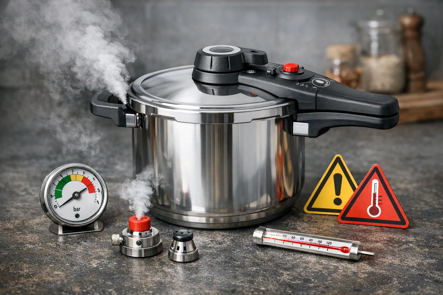 Anwendungstipps: Umgang mit Druck und Temperatur im Schnellkochtopf