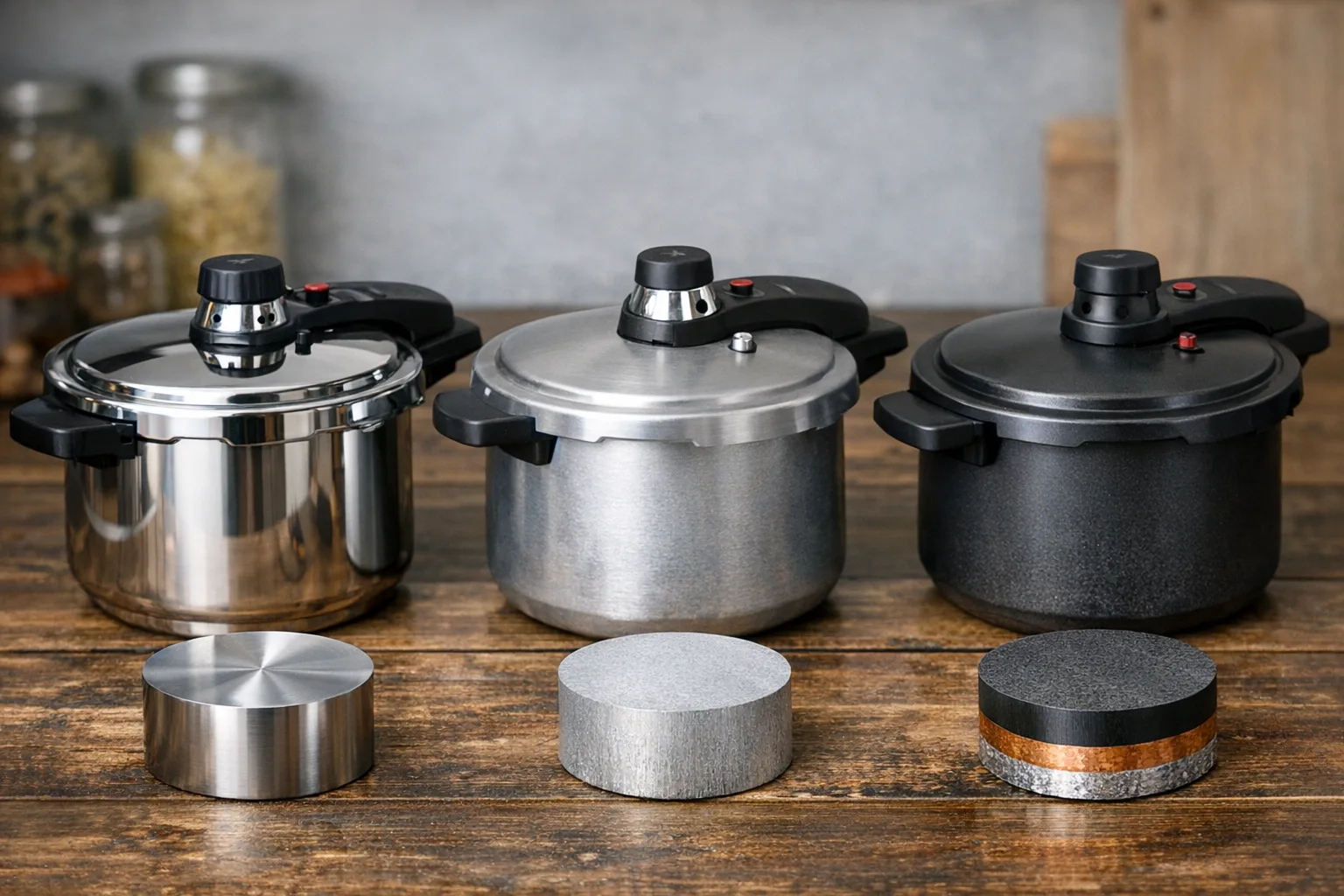 Schnellkochtopf Materialien im Vergleich: Edelstahl, Aluminium & Co. verstehen