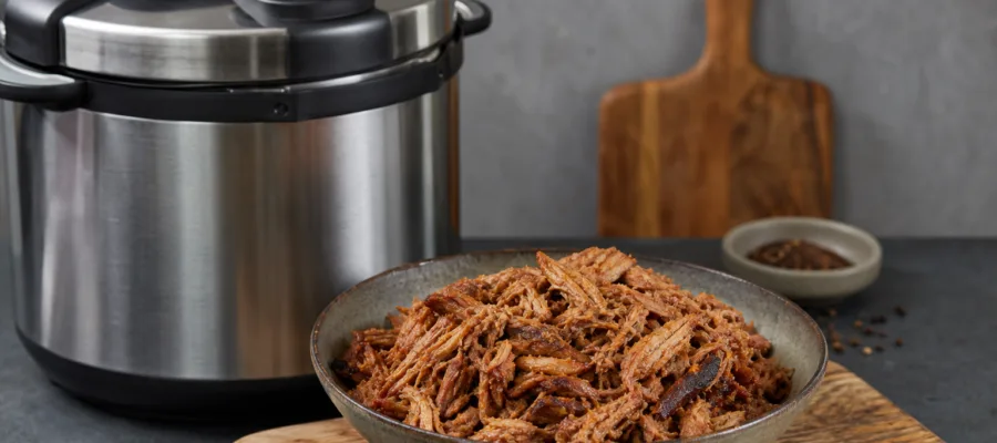 Schnellkochtopf Pulled Pork aus dem Schnellkochtopf